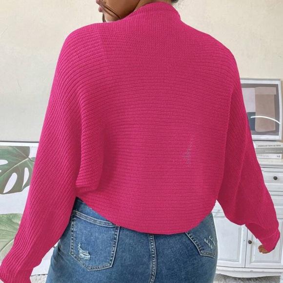 Cropped Shrug Sweater - Picture 2 of 5